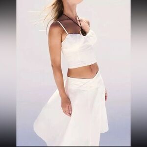 Free People So Posh Skirt Set NWOT